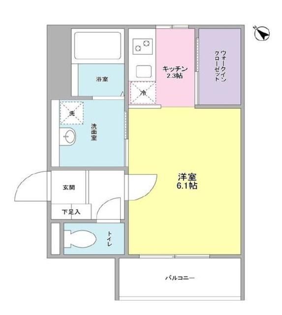 エルム月島の間取り写真