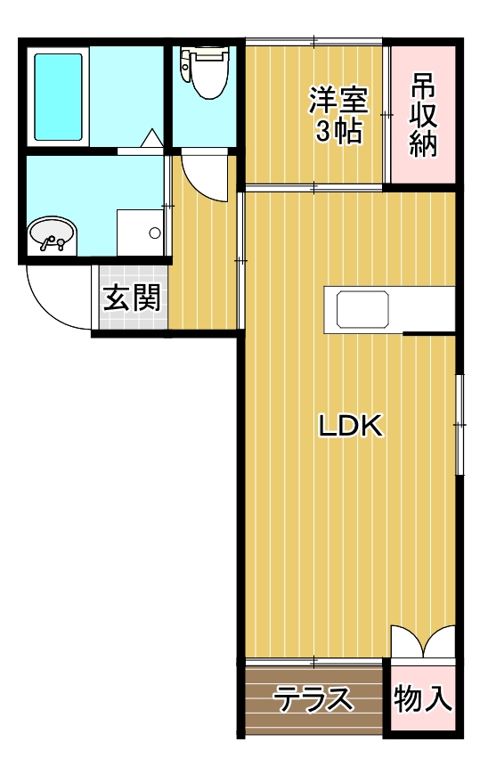 ファーストハイツの間取り