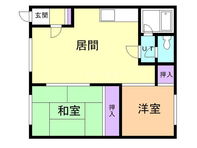 第２栄コーポの間取り