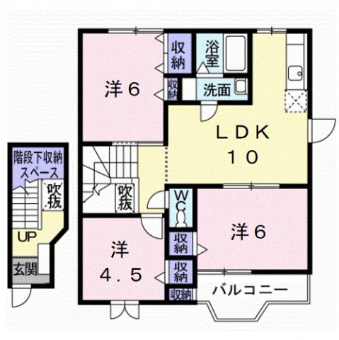 フェルマータIの間取り