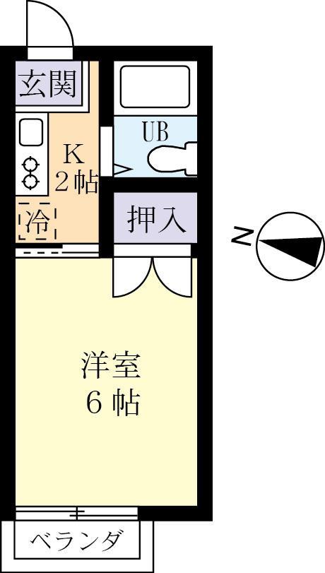 グリーンハイツ春日Ａの間取り