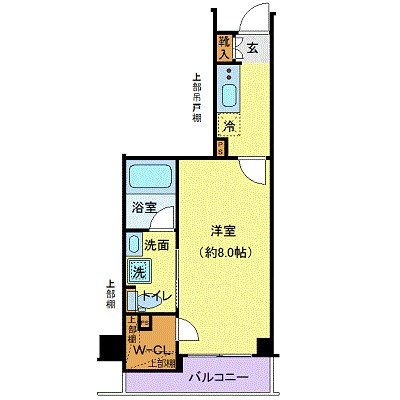 クレヴィスタ西馬込の間取り