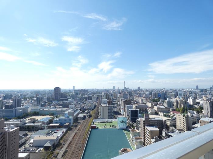 【名古屋市中区新栄のマンションの眺望】