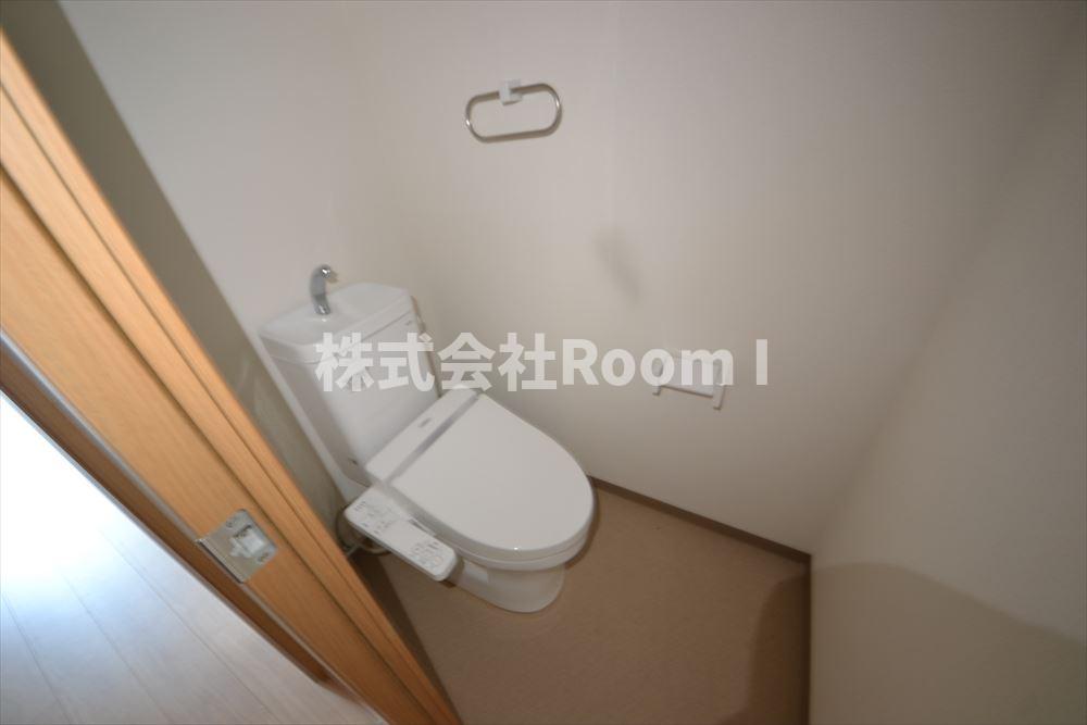 トイレ　ゆったりとした空間のトイレです