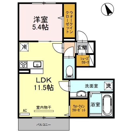 TKS北垣内の間取り