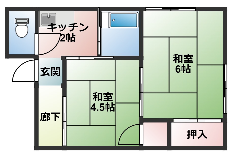 村五荘の間取り