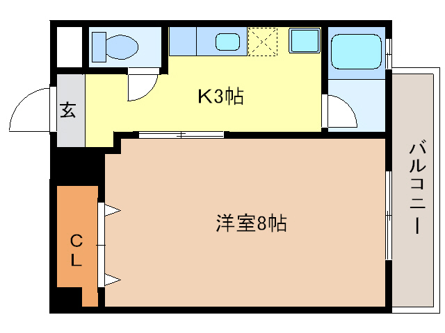 ケンジントンの間取り