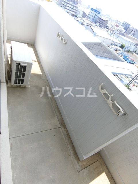 【福岡市東区松島のマンションのバルコニー】