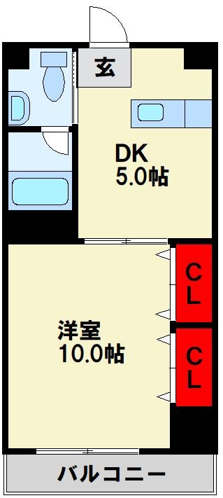 カレントIIの間取り