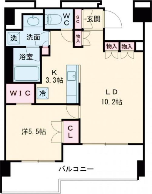 ブランシエスタ久が原の間取り