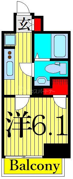 アーバンパークお花茶屋の間取り