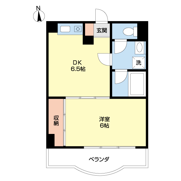 カメリア・コート長町の間取り