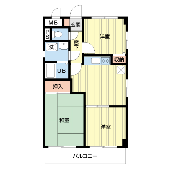 イガラシマンションの間取り