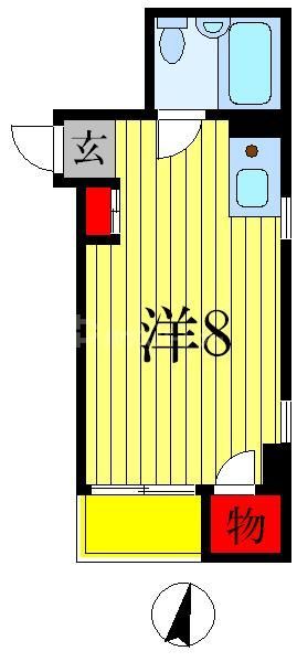 松戸市馬橋のマンションの間取り