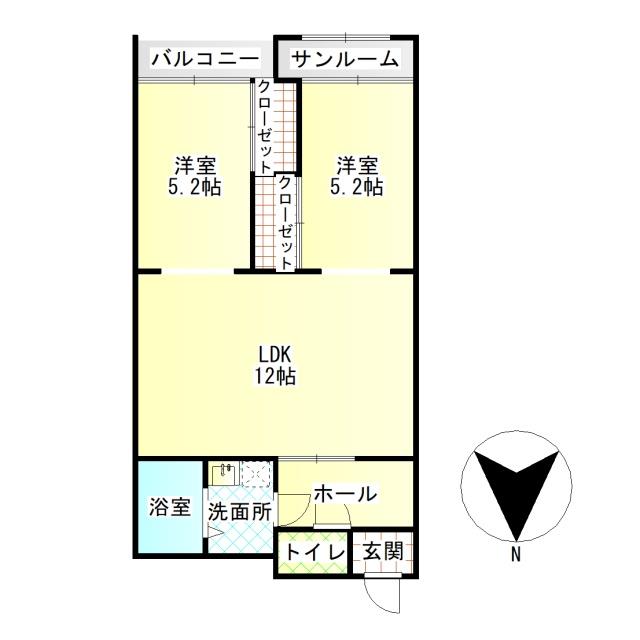 ライフフィールドマンションの間取り