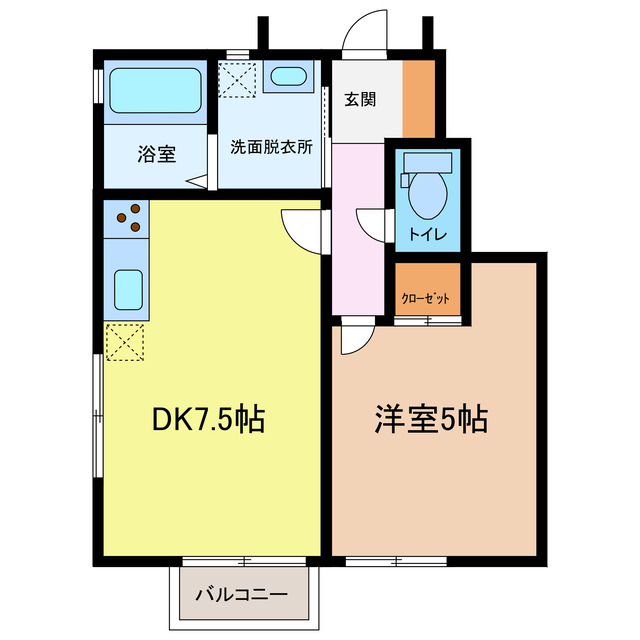 シャトレーヌ本荘の間取り