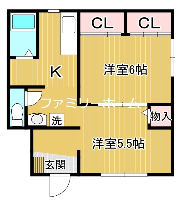 サーシェ太田山の間取り