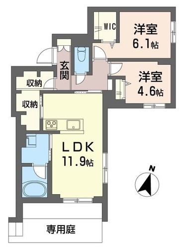 プロテアの間取り