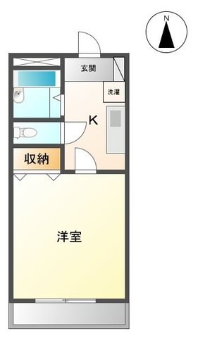 グリーンヒルズ図書館通りの間取り