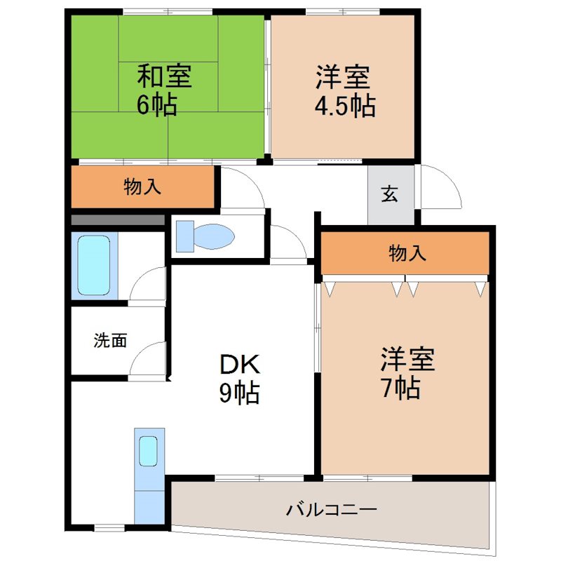 エミネンスYATAの間取り