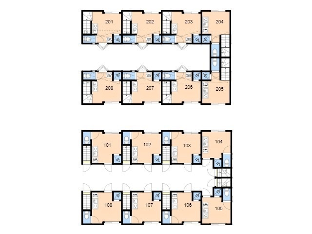 TOKYO β 西新井大師西7の間取り