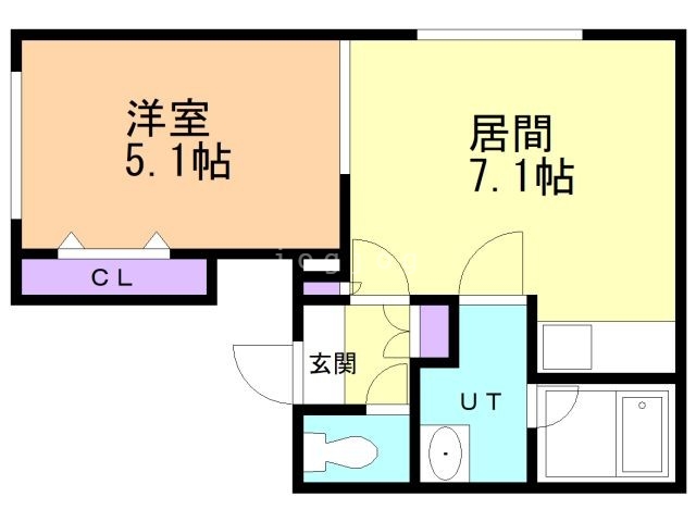 【コスモ澄川の間取り】