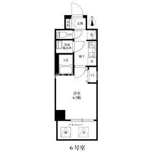 吹田市豊津町のマンションの間取り