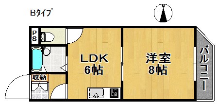 【アーク住之江の間取り】