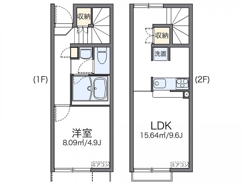 レオネクストオアシスの間取り