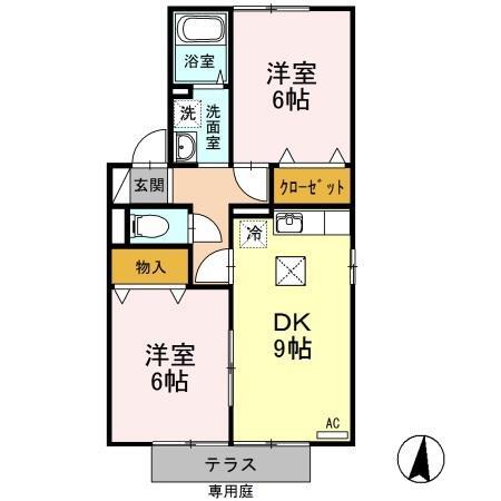 ハーヴェスト・パーク　Ａ／Ｂ／Ｃの間取り