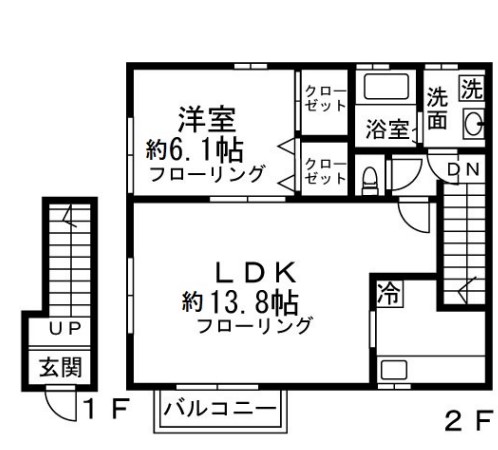 【ブランシエルの間取り】