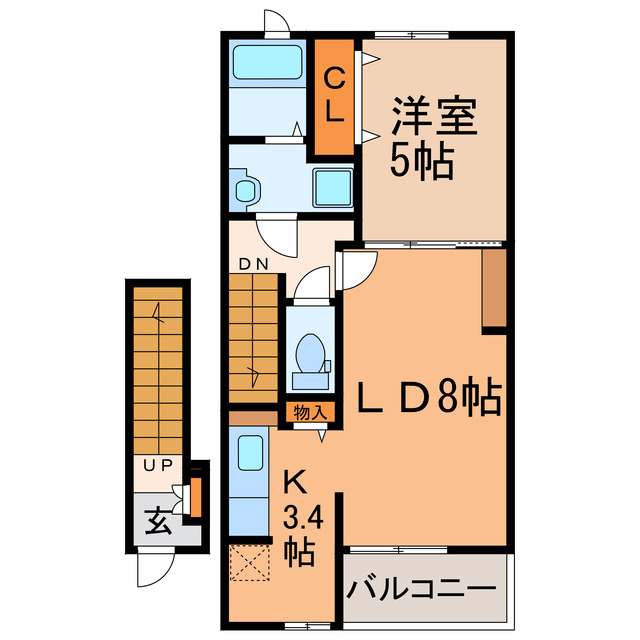 ラフルールの間取り