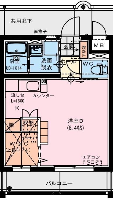 西都フェニックスＭIIの間取り