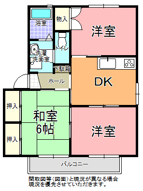 ノアーズ・アークの間取り