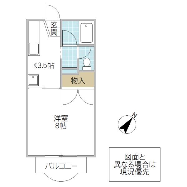 エンジェルヒルズ・マミの間取り