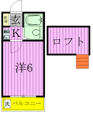 ジュネパレス松戸第47の間取り