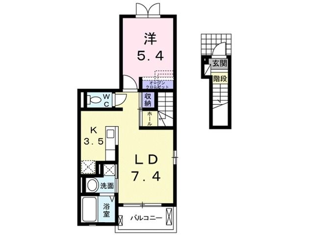 【シャルマン　ドミールの間取り】