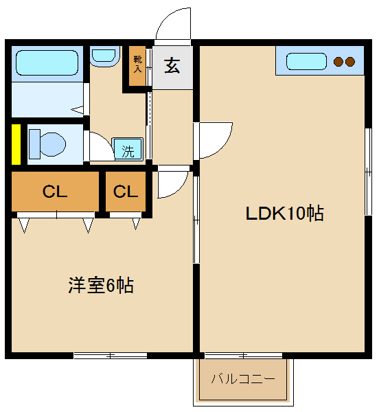 カトレアガーデンの間取り