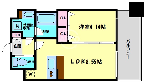 プレジオ城北の間取り