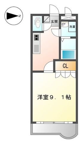 【箕面市彩都粟生南のマンションの間取り】