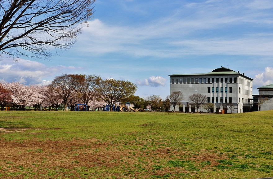 【高座郡寒川町宮山のマンションの公園】