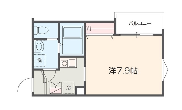 【MELDIA京成高砂の間取り】