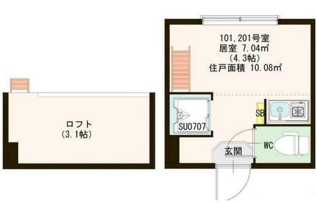 Nextage小茂根（ネクステージ小茂根）の間取り