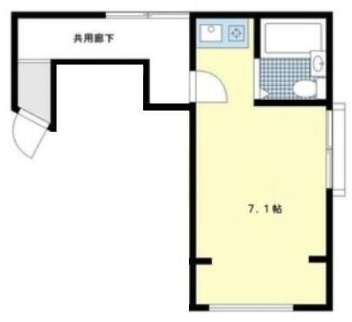 川崎市中原区上丸子天神町のマンションの間取り