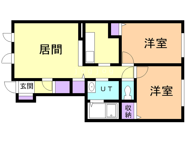 プラシードの間取り