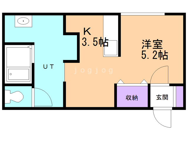 グレイス名寄Iの間取り