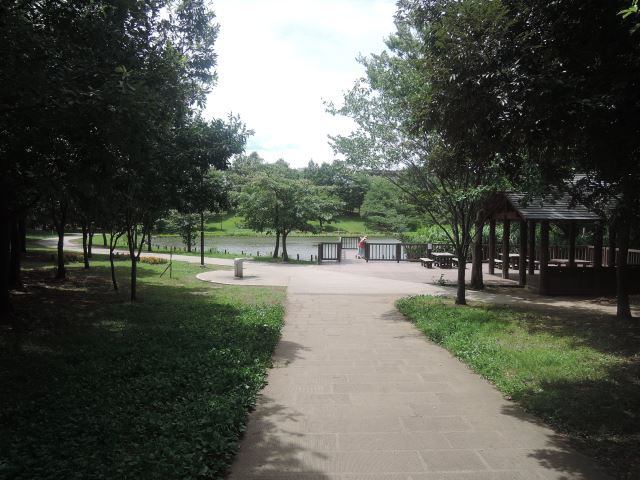 【セントハイツＧの公園】