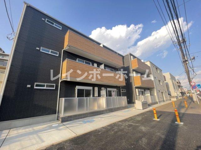 柏市今谷上町のアパートの建物外観