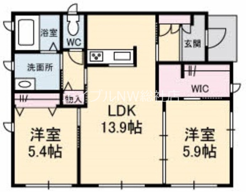 【倉敷市加須山のその他の間取り】