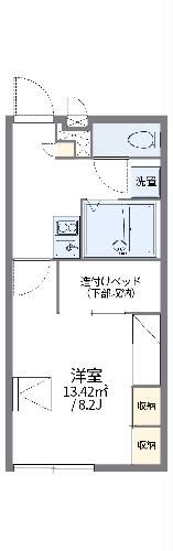 レオパレスＡＬＦの間取り